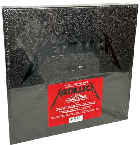 Sealed】Metallica Kill 'Em All Box